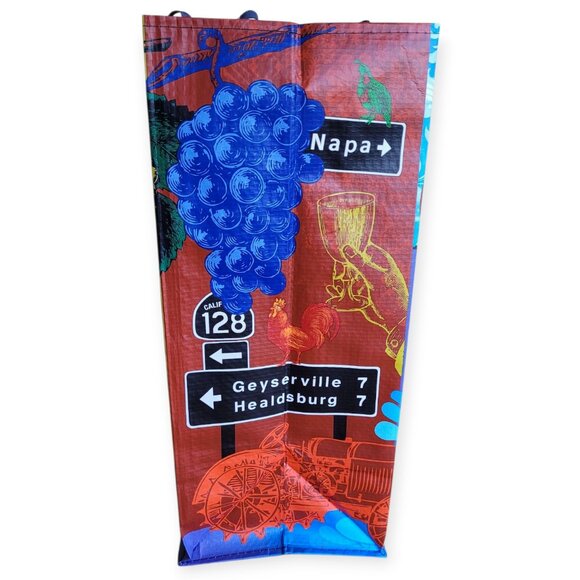 Trader Joe's San Francisco **Reusable Tote Bag** 6-Gallon NWT - Picture 7 of 8